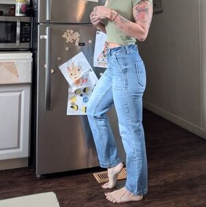 Oat Size 27 Flare Jeans